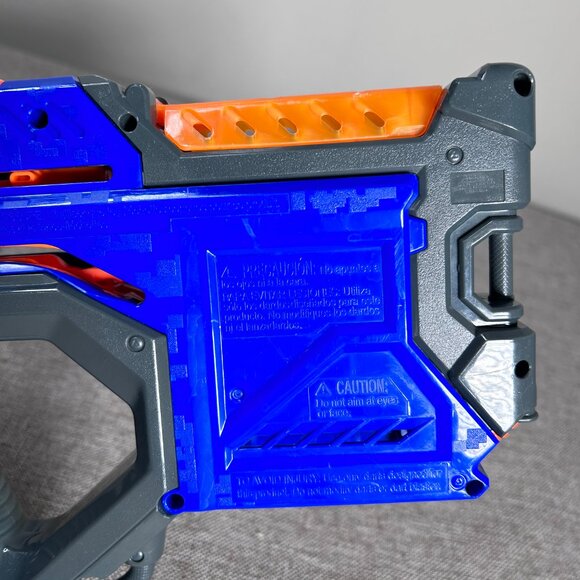 NERF N-Strike Elite Crossbolt Blaster Orange Blue NO 12 DART AMMO CLIP - Picture 13 of 15